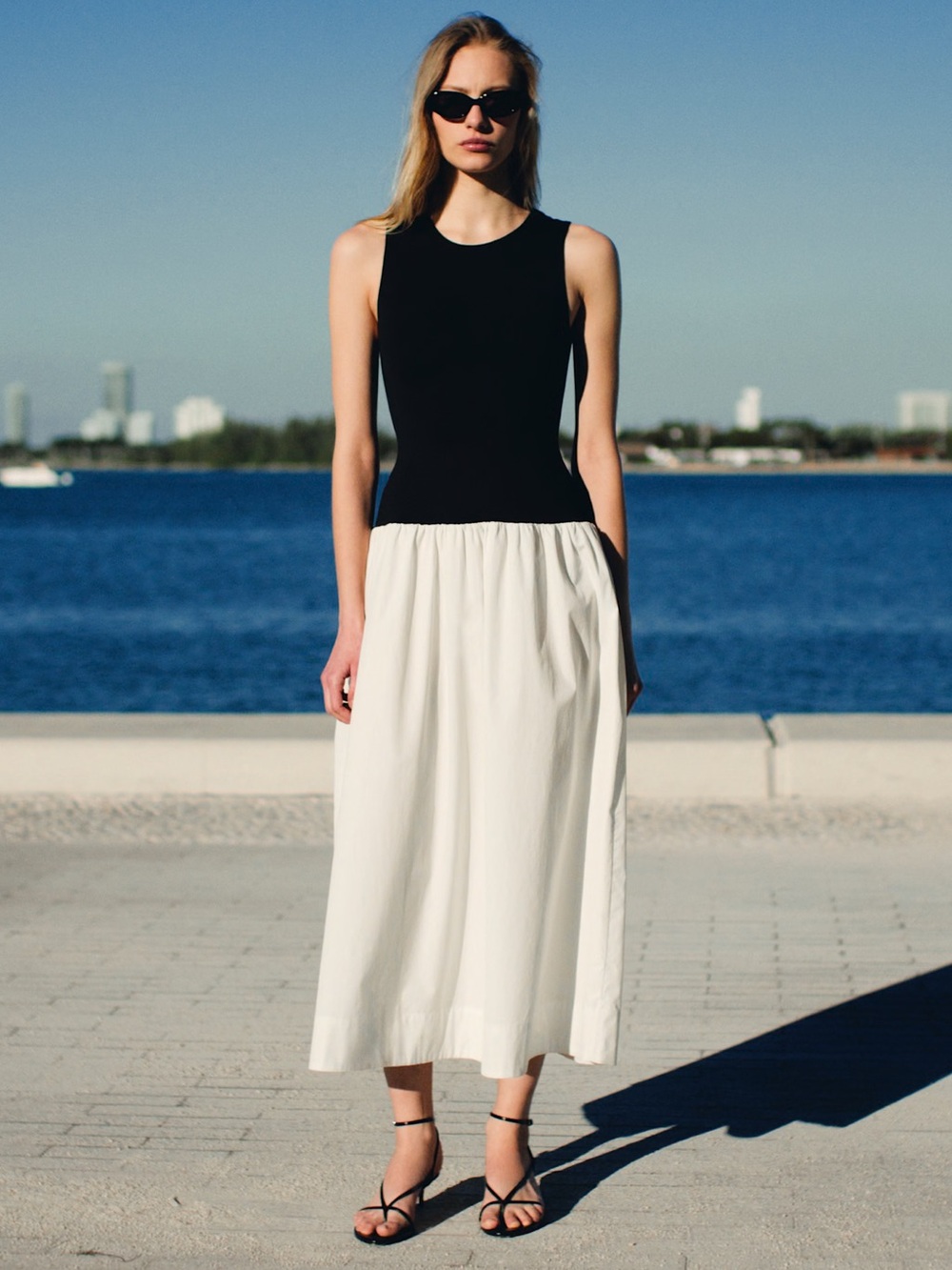 NWT Aritzia Babaton Worldly Poplin Dress XS